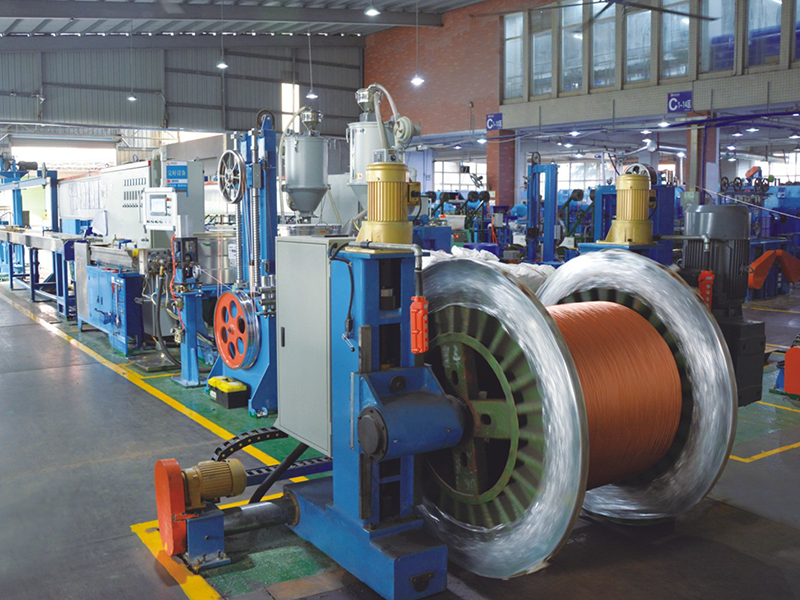 Φ90建筑用BV、BVR低壓電纜押出生產(chǎn)線(xiàn)